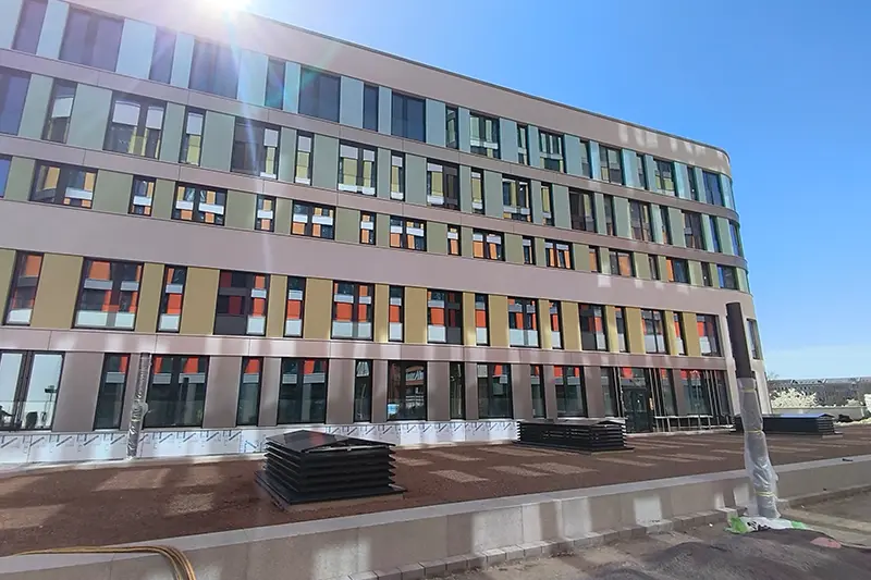 OSTFORUM Leipzig: Gerüste fallen, weitere Gewerbeflächen verfügbar