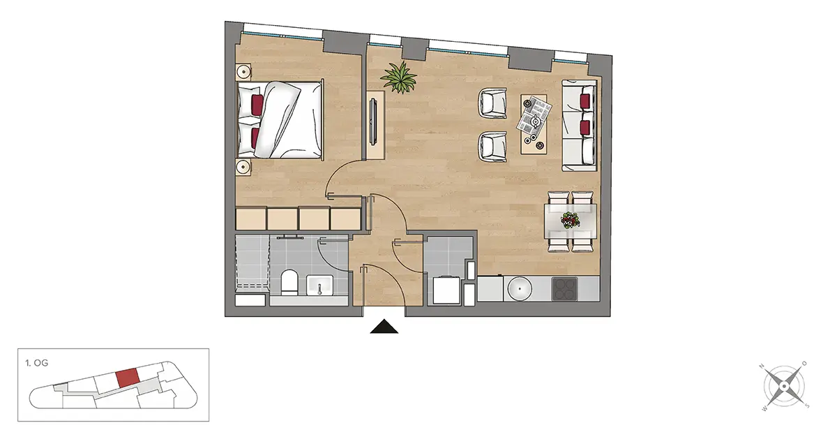 Wohnung WE14