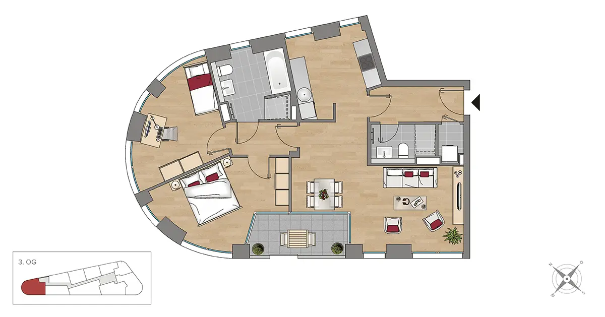 Wohnung WE39